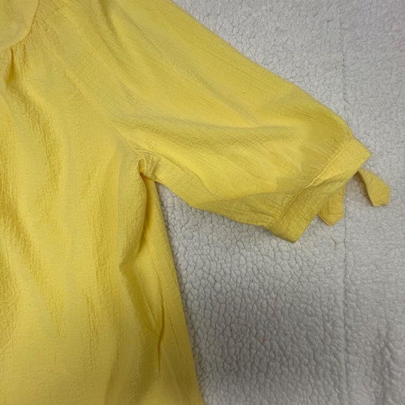 Women’s White Stag Yellow 2X 18W/20W Blouse Top - Picture 5 of 15